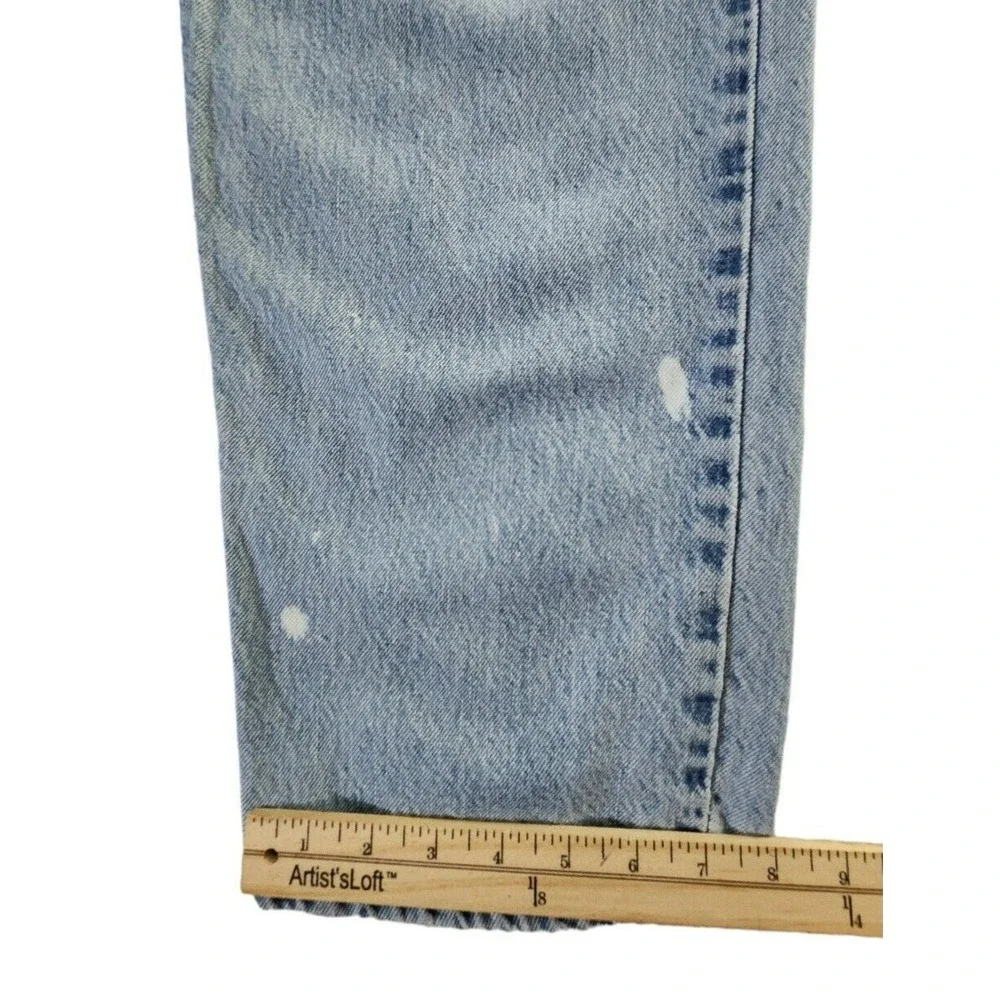 Vintage 90s Levis 550 Relaxed Fit Jeans Mens 38x32 (Fits 36x32) Blue Baggy Denim